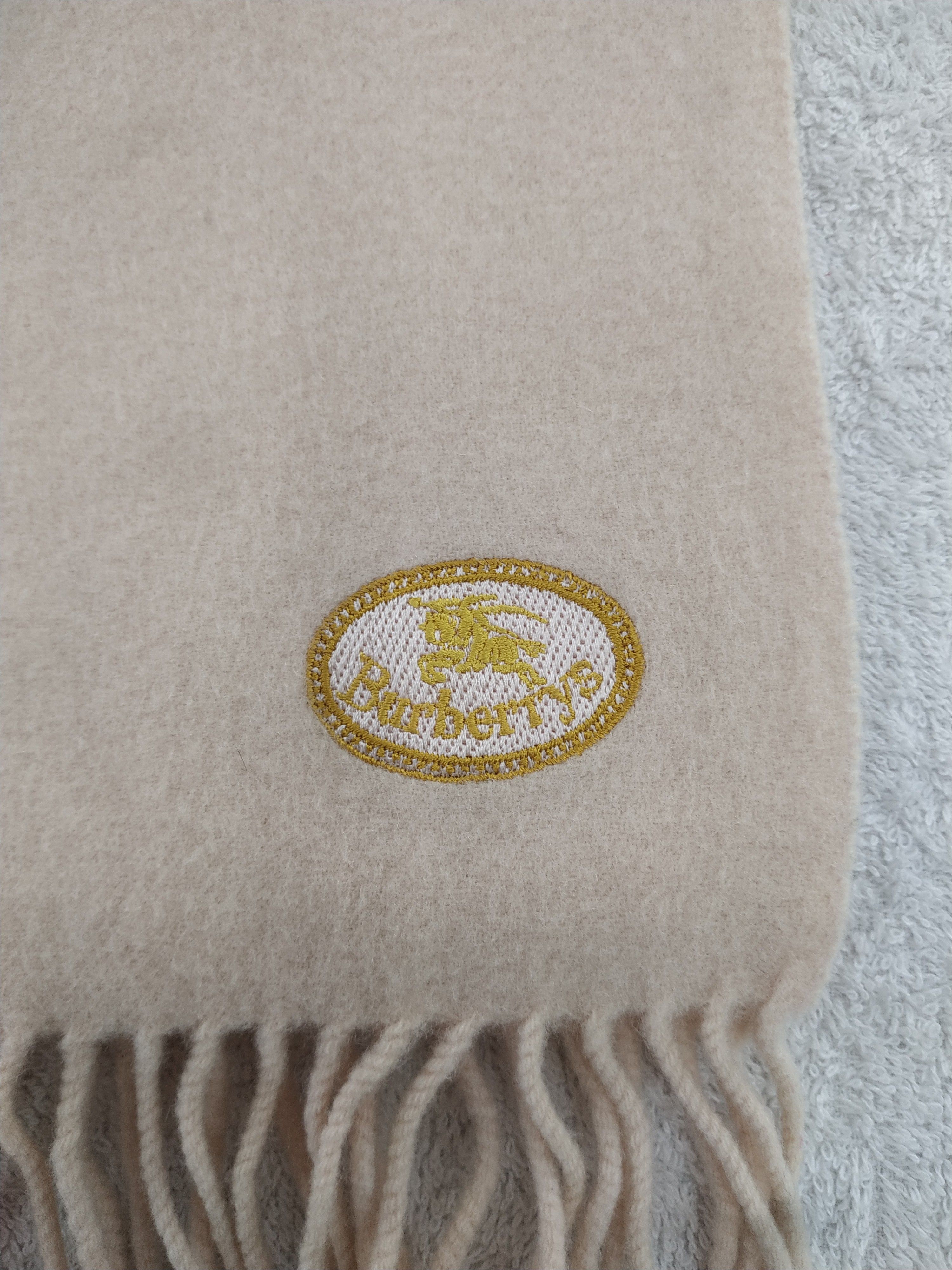 Burberry Vintage Burberry Wool Scarf/Muffler/Neckwear MF150 Size ONE SIZE - 5 Thumbnail