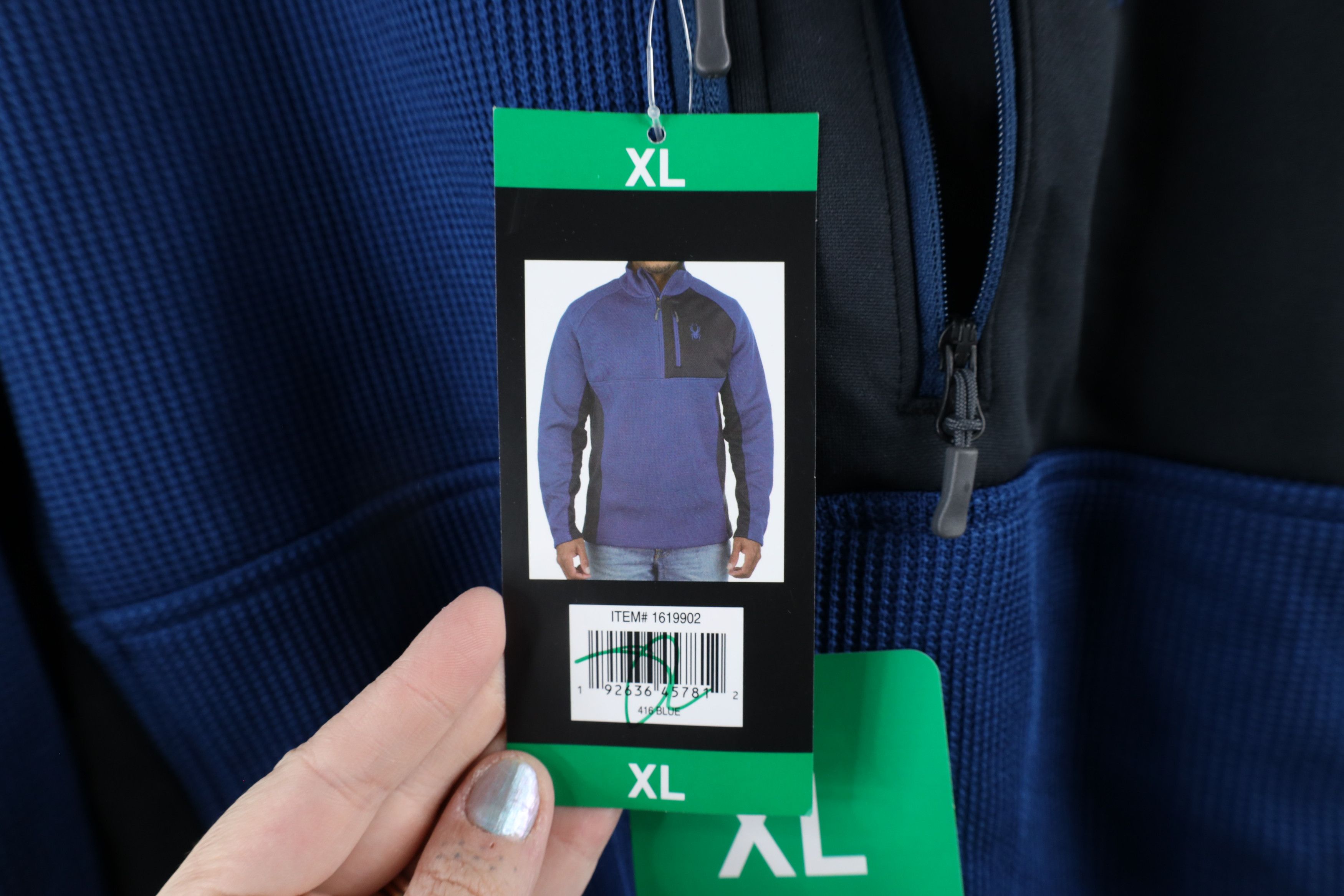 Spyder × Vintage New Spyder Gait Ribbed Knit Half Zip Pullover Sweater Jacket Size US XL / EU 56 / 4 - 7 Thumbnail