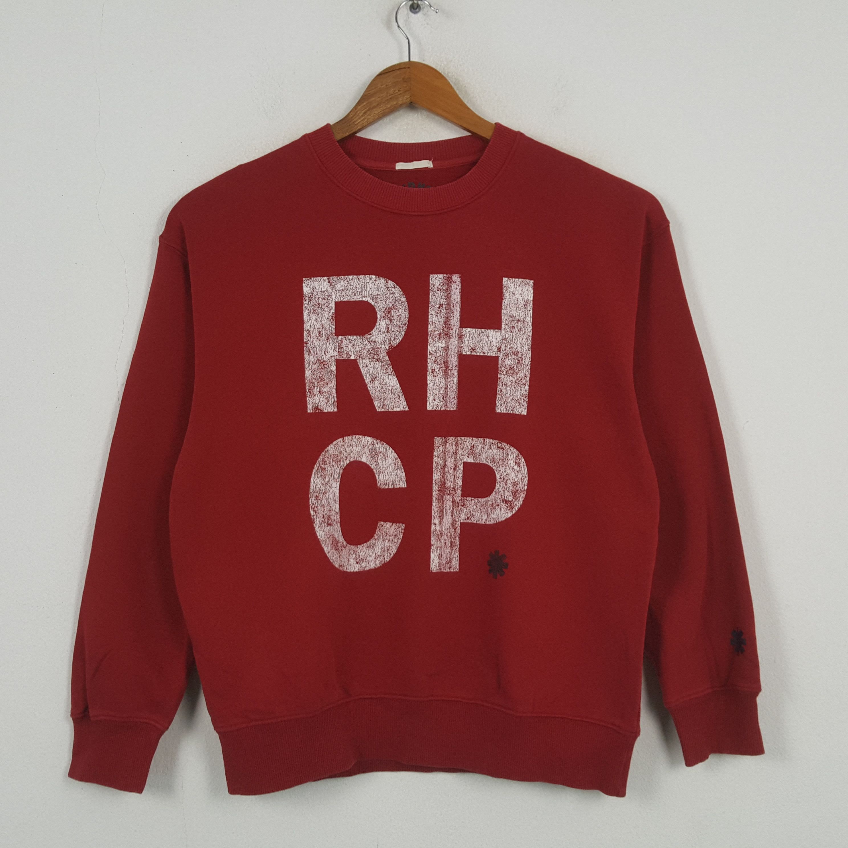 Band Tees × GU × Vintage Vintage GU x Red Hot Chili Peppers Band Sweatshirt C296N10 Size US L / EU 52-54 / 3 - 1 Thumbnail