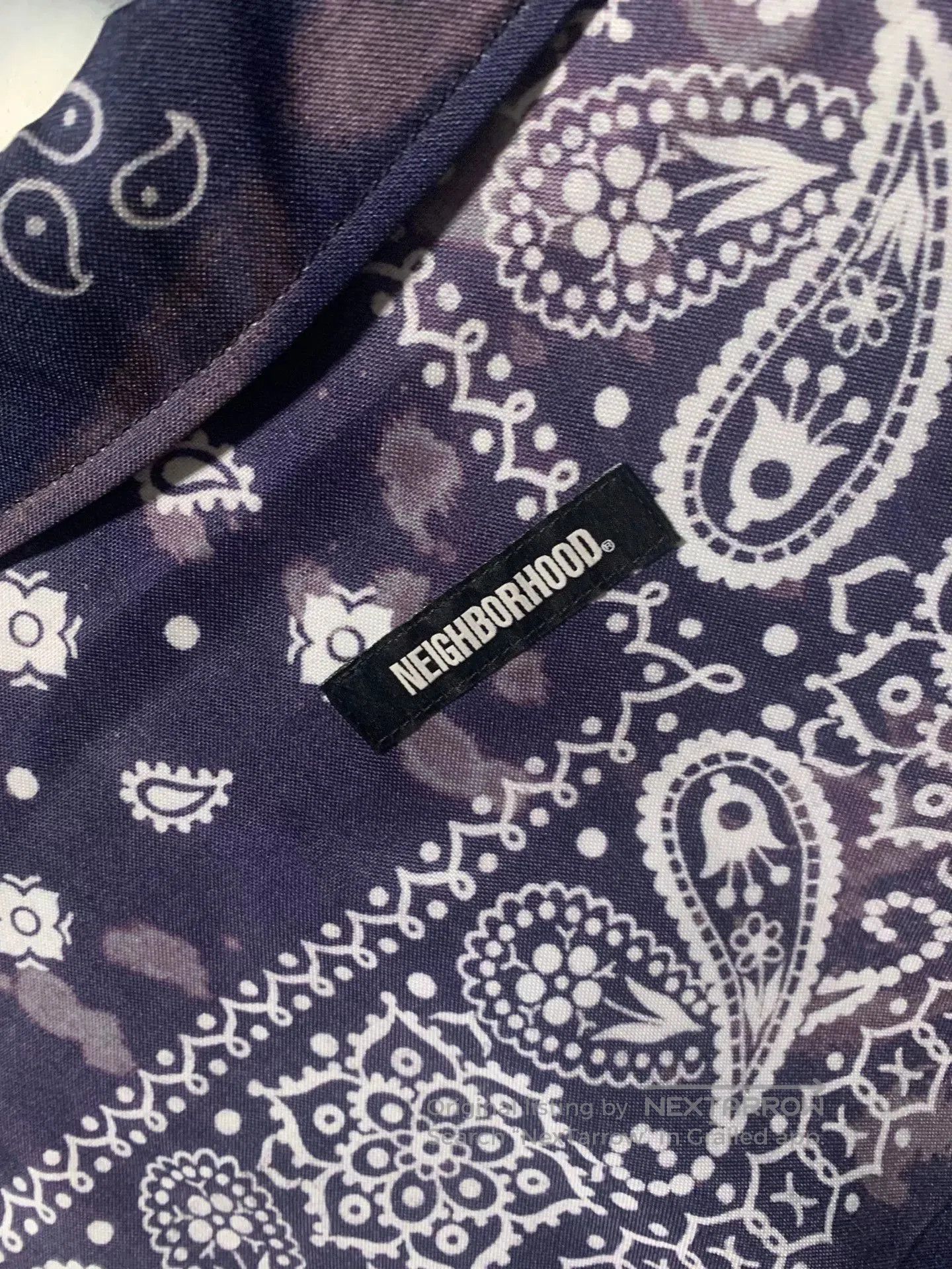 Neighborhood stylish blue patterned long sleeve jacket. Size US M / EU 48-50 / 2 - 8 Thumbnail