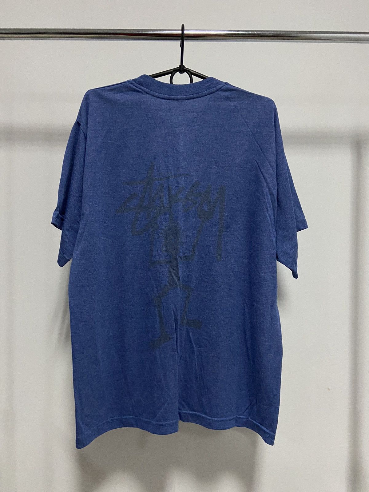Stussy × Vintage Stussy T-shirt Vintage big Logo sk8 Lombok stickman Size US XL / EU 56 / 4 - 1 Thumbnail