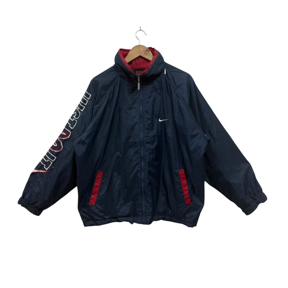 Nike Vintage 90s Nike Just Do It Jacket Windbreaker Size US XL / EU 56 / 4 - 2 Thumbnail