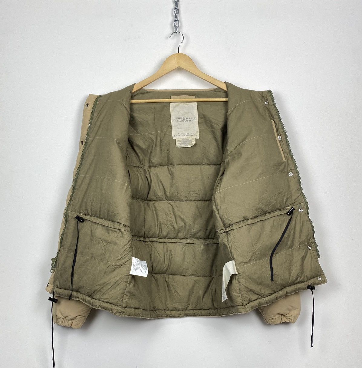 Vintage Denim & Supply Ralph Lauren Puffer Down Jacket Zip