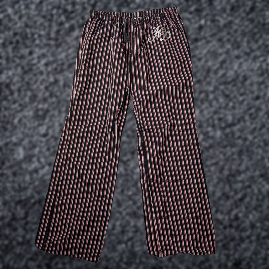 Harley Davidson Harley-Davidson Pajama Pants Womens Small Black Stripe Lounge Sleepwear HD Logo Size 28" / US 6 / IT 42 - 1 Thumbnail