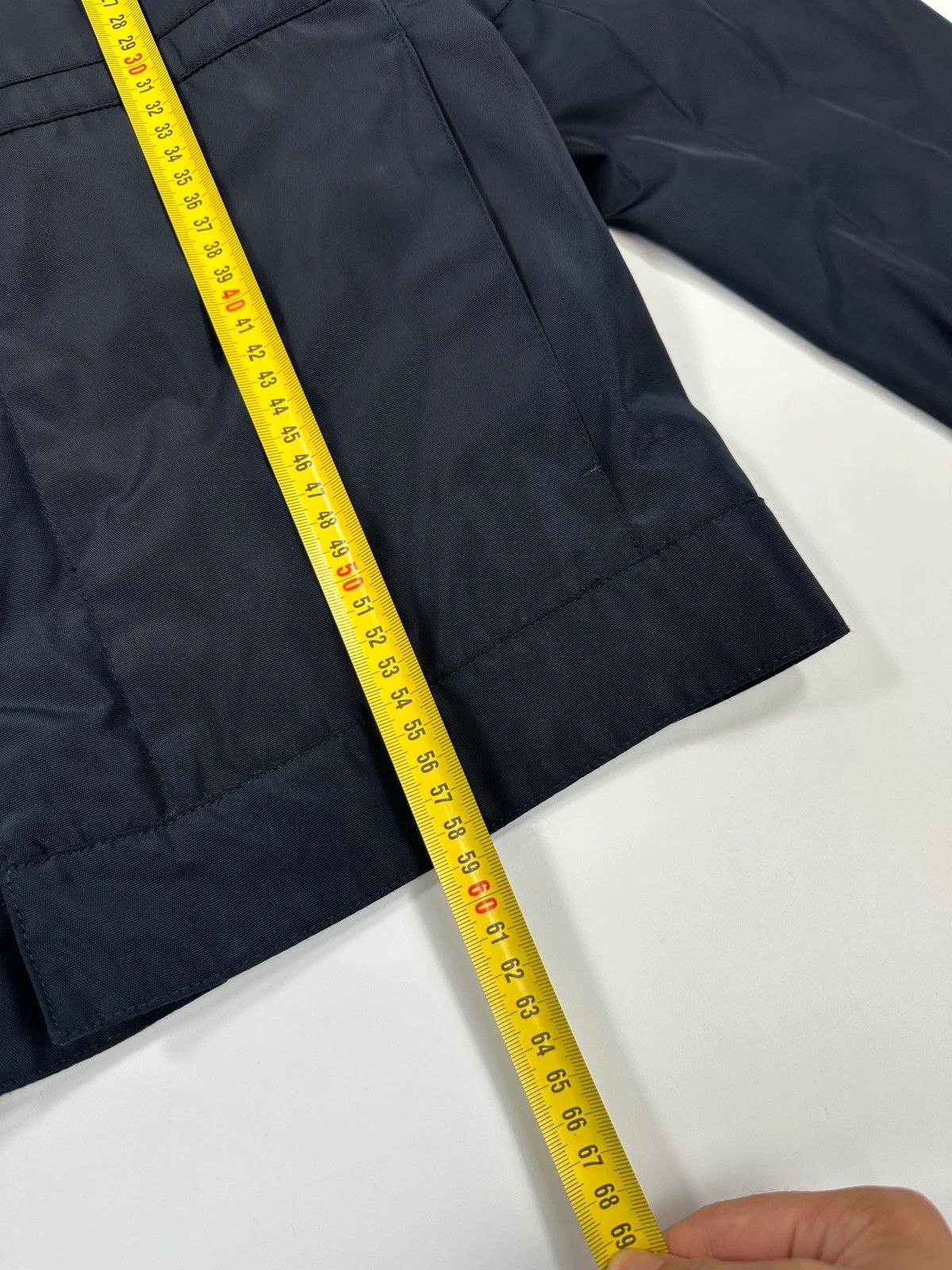 Prada Prada Milano FW07 Reinforced Navy Blue Nylon Bomber Jacket Size US S / EU 44-46 / 1 - 12 Thumbnail