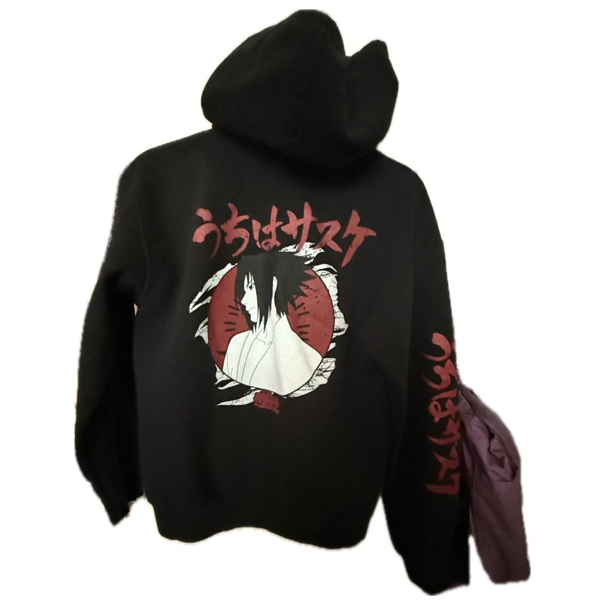 Nanushka Naruto Shippuden Sasuke Sharingan 20th Anniversary Hoodie Size US M / EU 48-50 / 2 - 15 Thumbnail