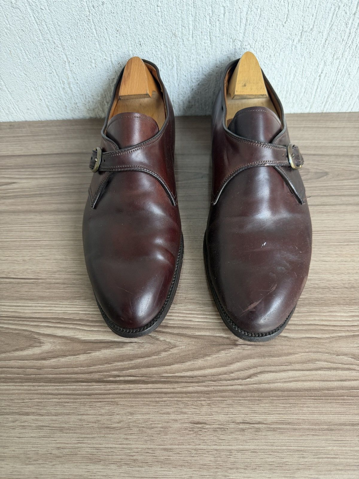 Alden 954 shell cordovan monk derby Size US 9.5 / EU 42-43 - 6 Thumbnail