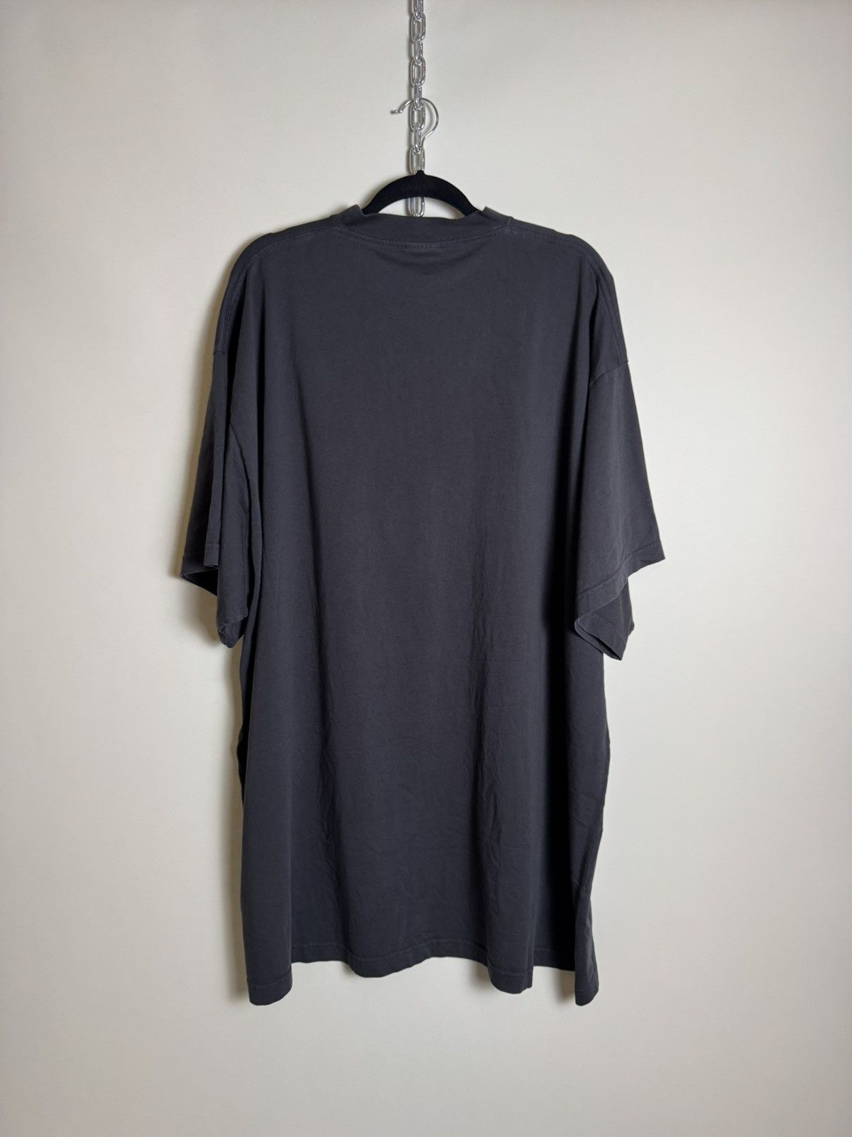 Balenciaga Balenciaga Paris Logo Oversized T-Shirt Size US XL / EU 56 / 4 - 2 Thumbnail