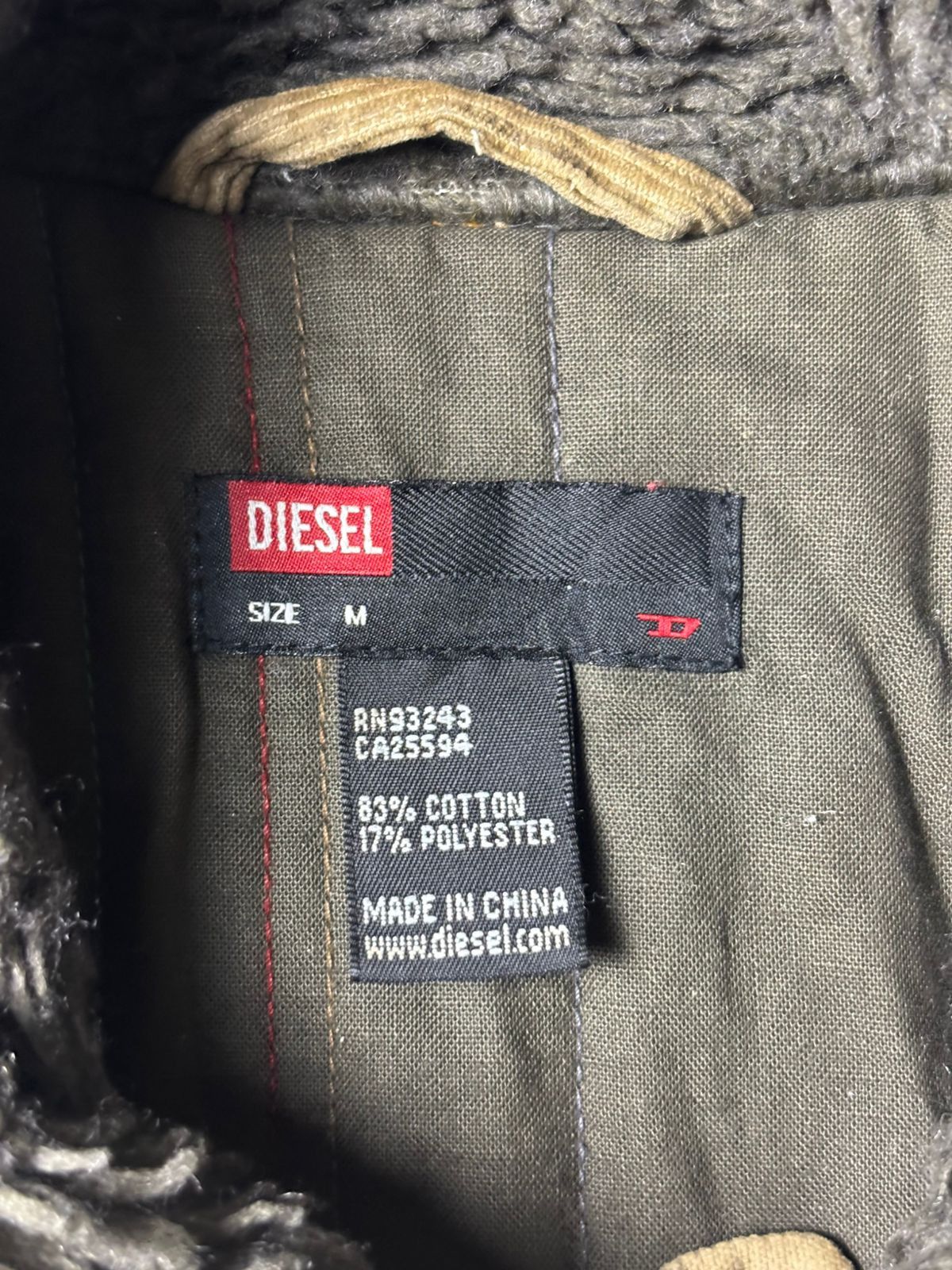 Diesel 2000s Diesel Corduroy Biker Jacket Size US L / EU 52-54 / 3 - 6 Thumbnail