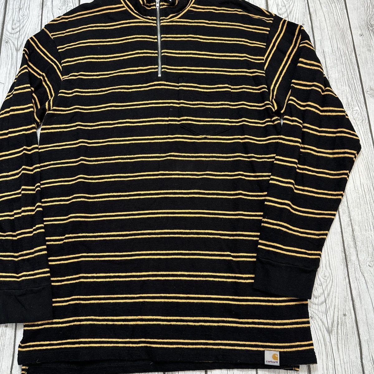 Carhartt Wip Carhartt Work in Progress Riley Half Zip Pocket long sleeve Size US M / EU 48-50 / 2 - 3 Thumbnail