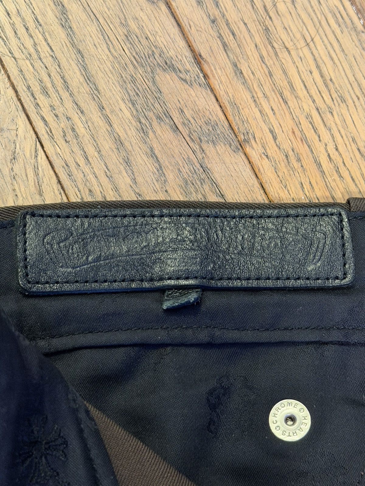 Chrome Hearts 23 Patched Brown Carpenters Size US 32 / EU 48 - 18 Thumbnail