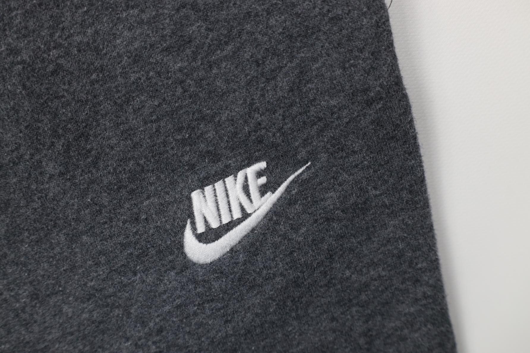 Nike Vintage Y2K Nike Swoosh Wide Leg Sweatpants Heather Gray Size US 38 / EU 54 - 5 Thumbnail