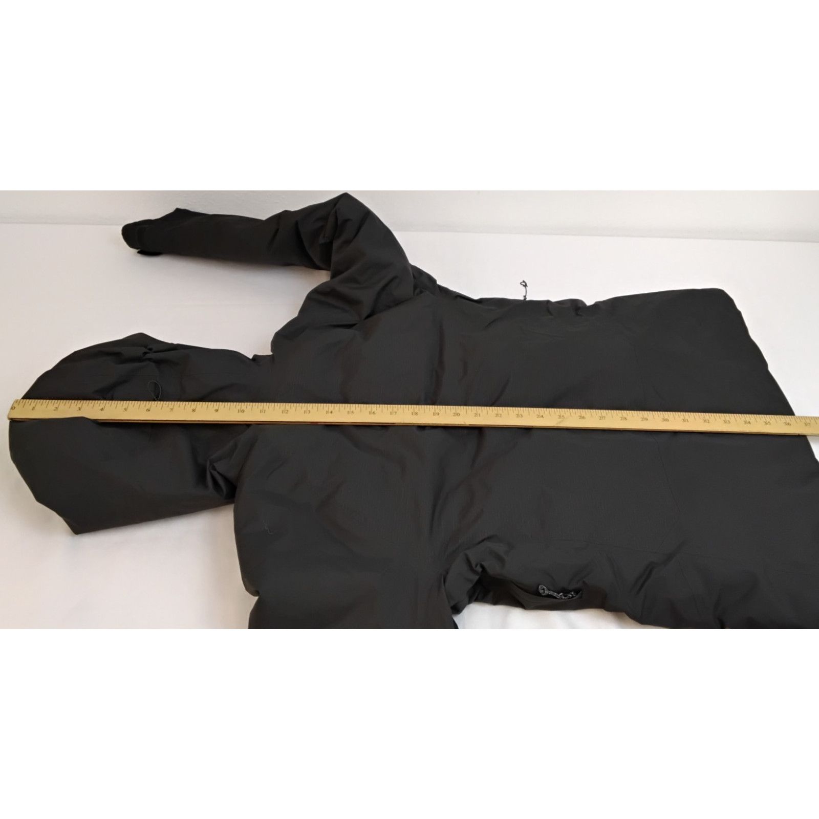 Rei REI Stormhenge Hydrowall 2L Down Jacket Women's M Black Hood Size M / US 6-8 / IT 42-44 - 19 Thumbnail