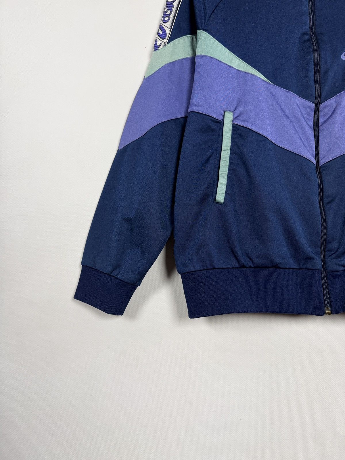 Asics Asics Vintage 90s Track Jacket Full Zip Sportswear Size 54 Size US M / EU 48-50 / 2 - 4 Thumbnail