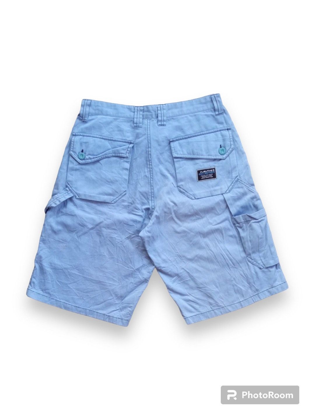 image of Fubu Jorts Blue Jeans, Men's (Size 32)