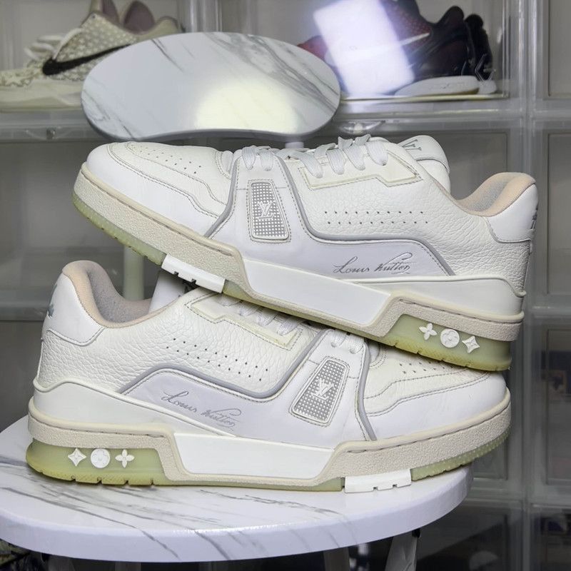 Louis Vuitton Louis Vuitton Trainer Low-Top Fashion Sneakers - Size US 8 / EU 41 - 6 Thumbnail