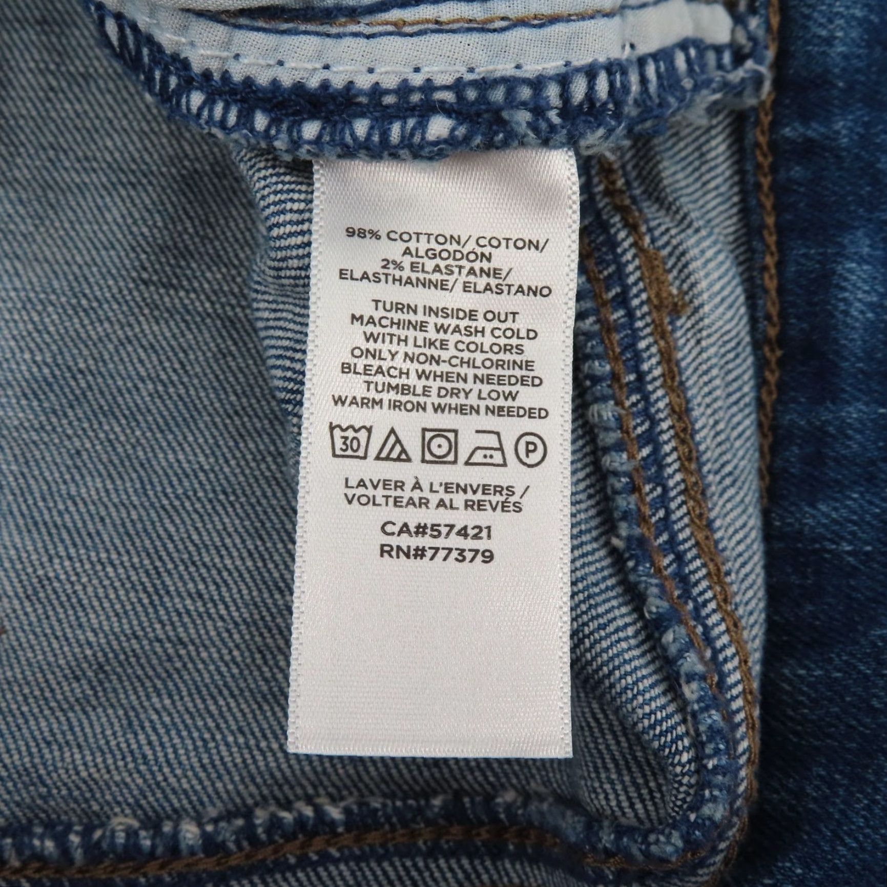 Loft LOFT Womens Jeans 4 Bootcut Denim Blue Cotton Blend 5-Pocket Regular Slim Fit Pockets Size 27" / US 4 / IT 40 - 7 Thumbnail