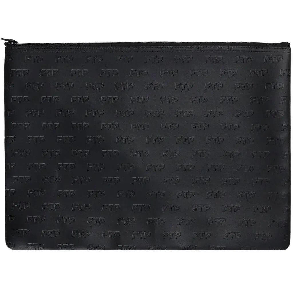 Fuck The Population FTP Black Debossed Money Bag (Large) Size ONE SIZE - 1 Thumbnail