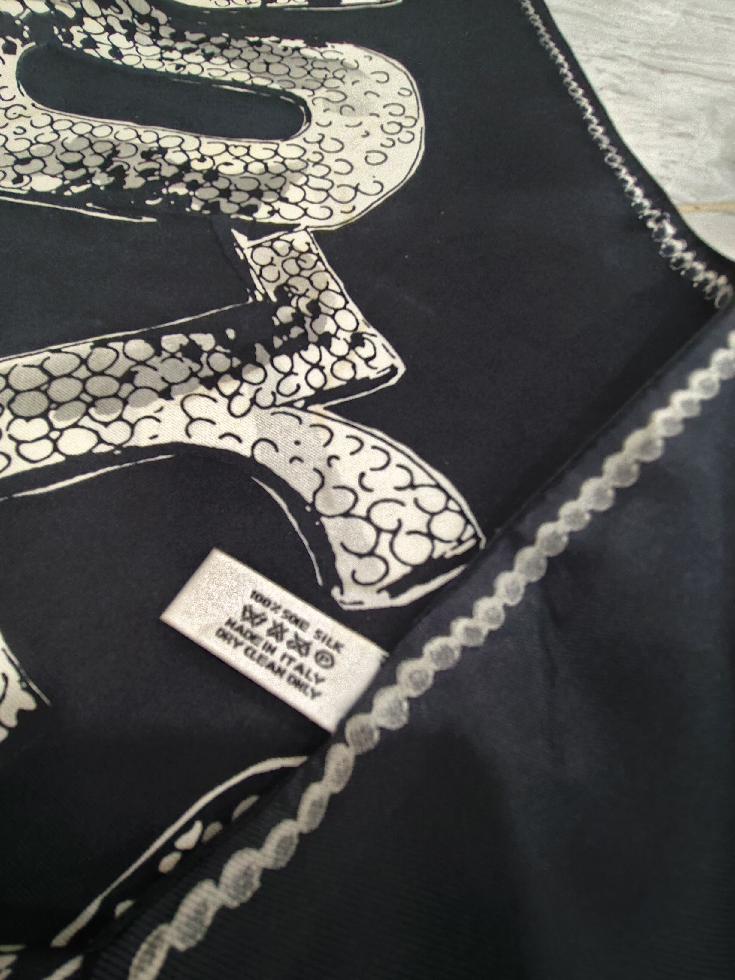Christian Dior Monsieur × Dior × Vintage Dior Silk Scarf Made in Italy Size ONE SIZE - 5 Thumbnail