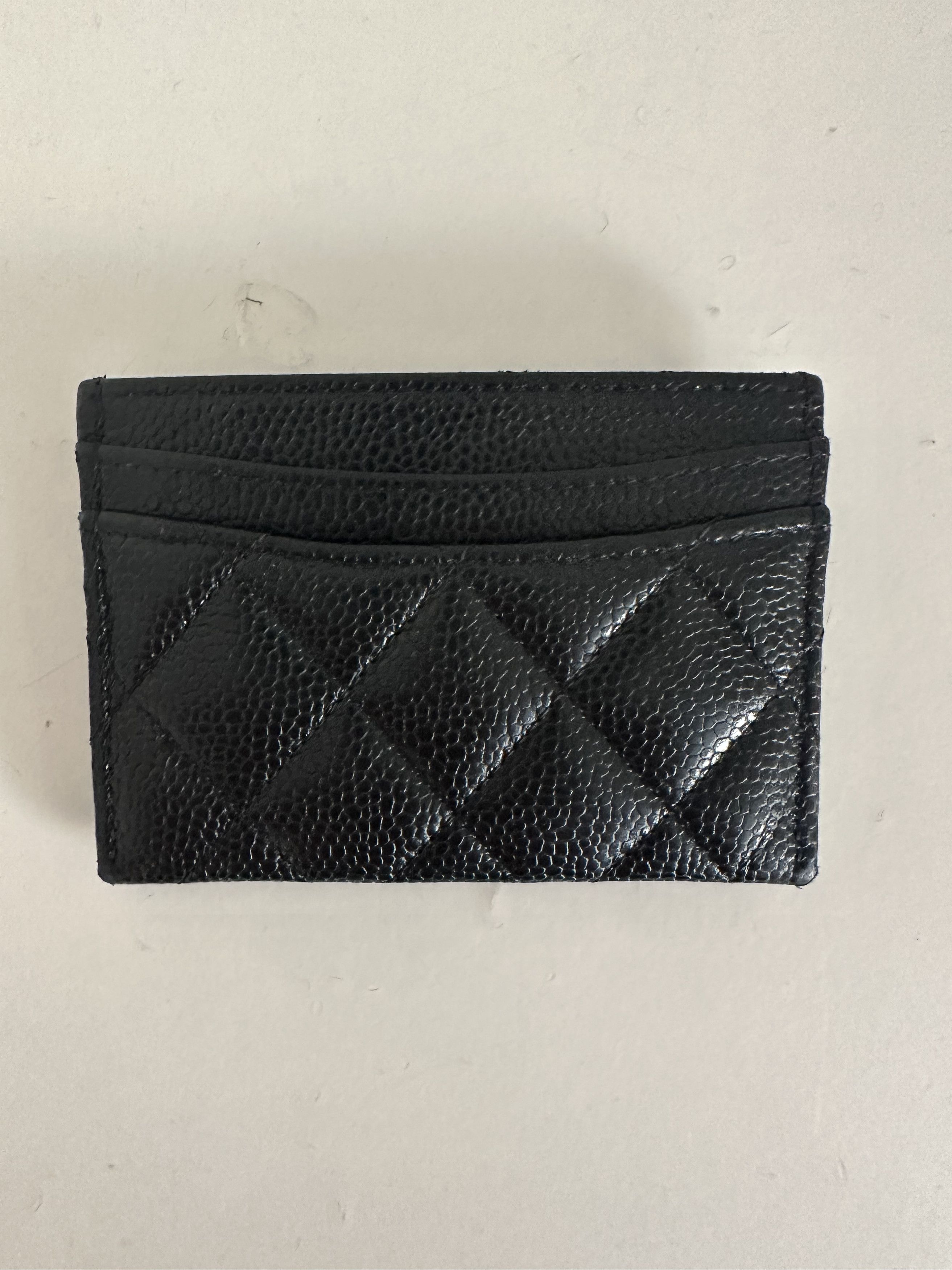 Chanel Chanel Black Quilted Caviar Card Case Size ONE SIZE - 5 Thumbnail