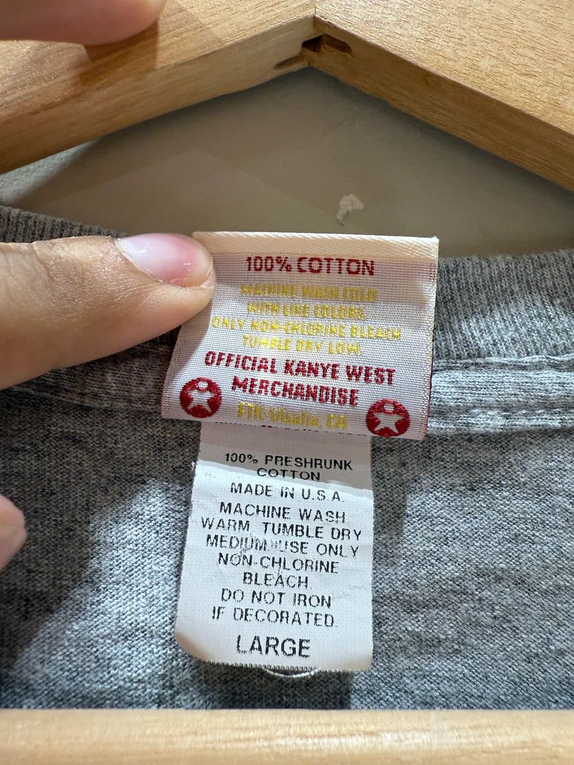 Kanye West Vintage 2004 Kanye West College Dropout Official Tee Size US L / EU 52-54 / 3 - 3 Thumbnail
