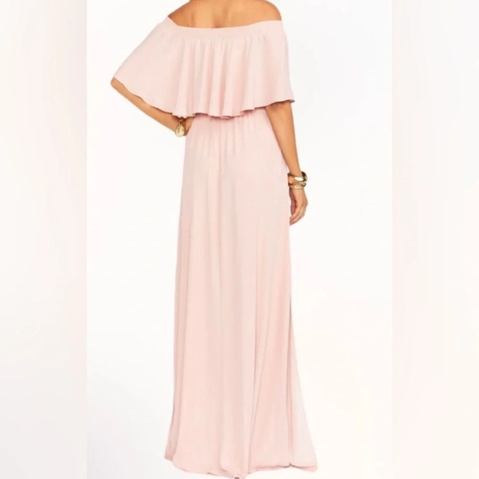 Show Me Your MuMu Show Me Your MuMu Hacienda maxi dress in dusty rose, size XS Size XS / US 0-2 / IT 36-38 - 2 Thumbnail