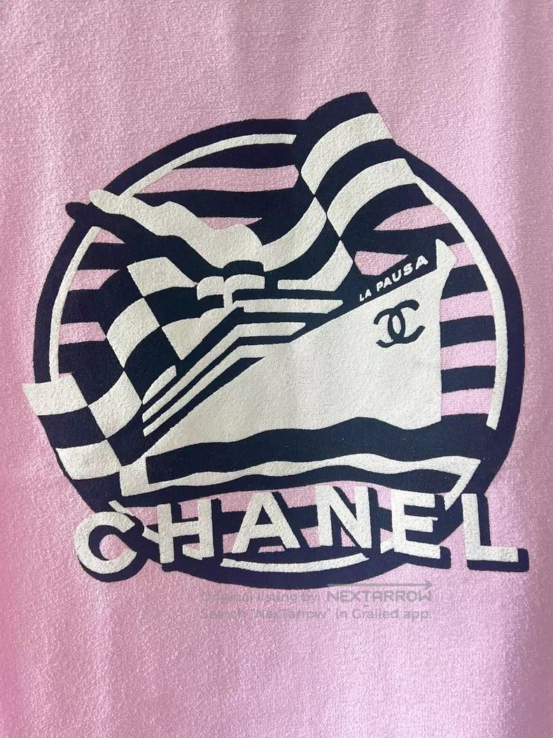 Chanel Chanel Pink short-sleeved T-shirt Size XS / US 0-2 / IT 36-38 - 5 Thumbnail