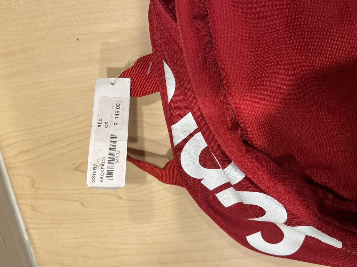 Supreme Red Supreme Backpack 2016 Size ONE SIZE - 4 Thumbnail