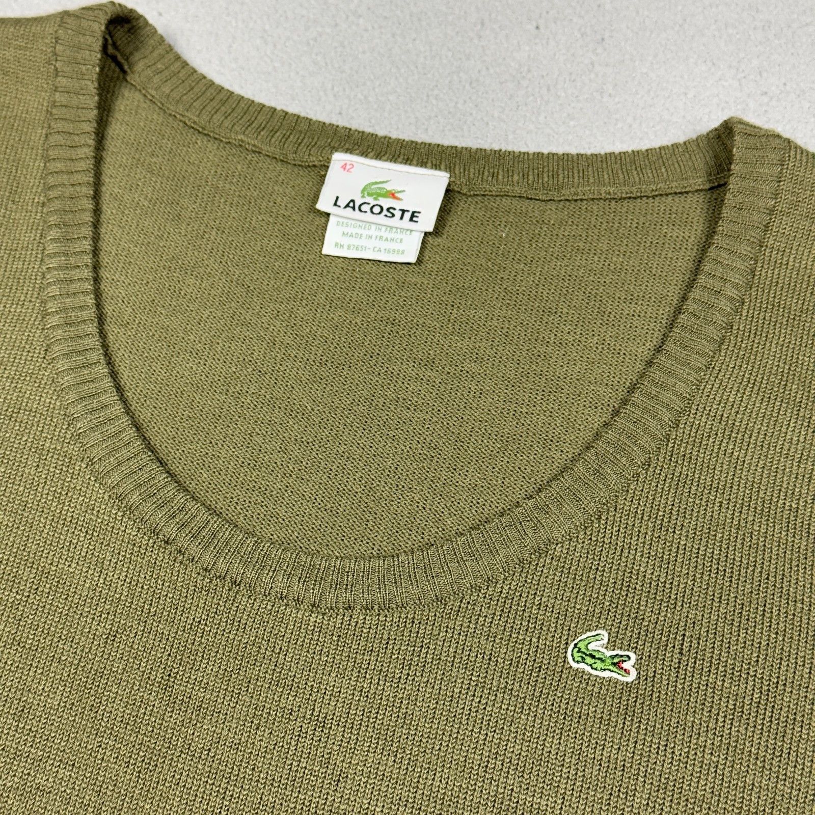 Lacoste Lacoste Knit Vest Top Vintage 80s Made in France 42 Size M / US 6-8 / IT 42-44 - 2 Thumbnail