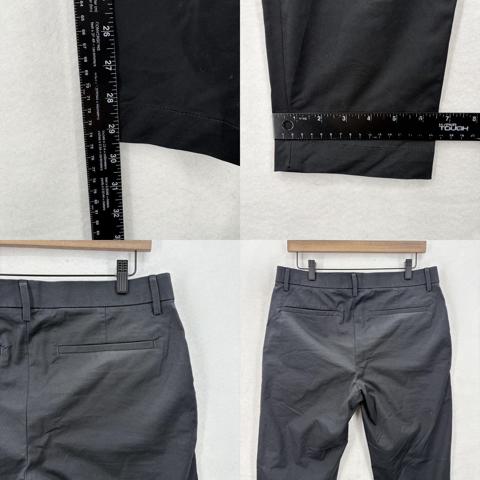 Banana Republic VINTAGE Banana Republic Pants Mens 32x30 Black Chino Slim Stretch Golf Shirt? Size US 32 / EU 48 - 8 Thumbnail