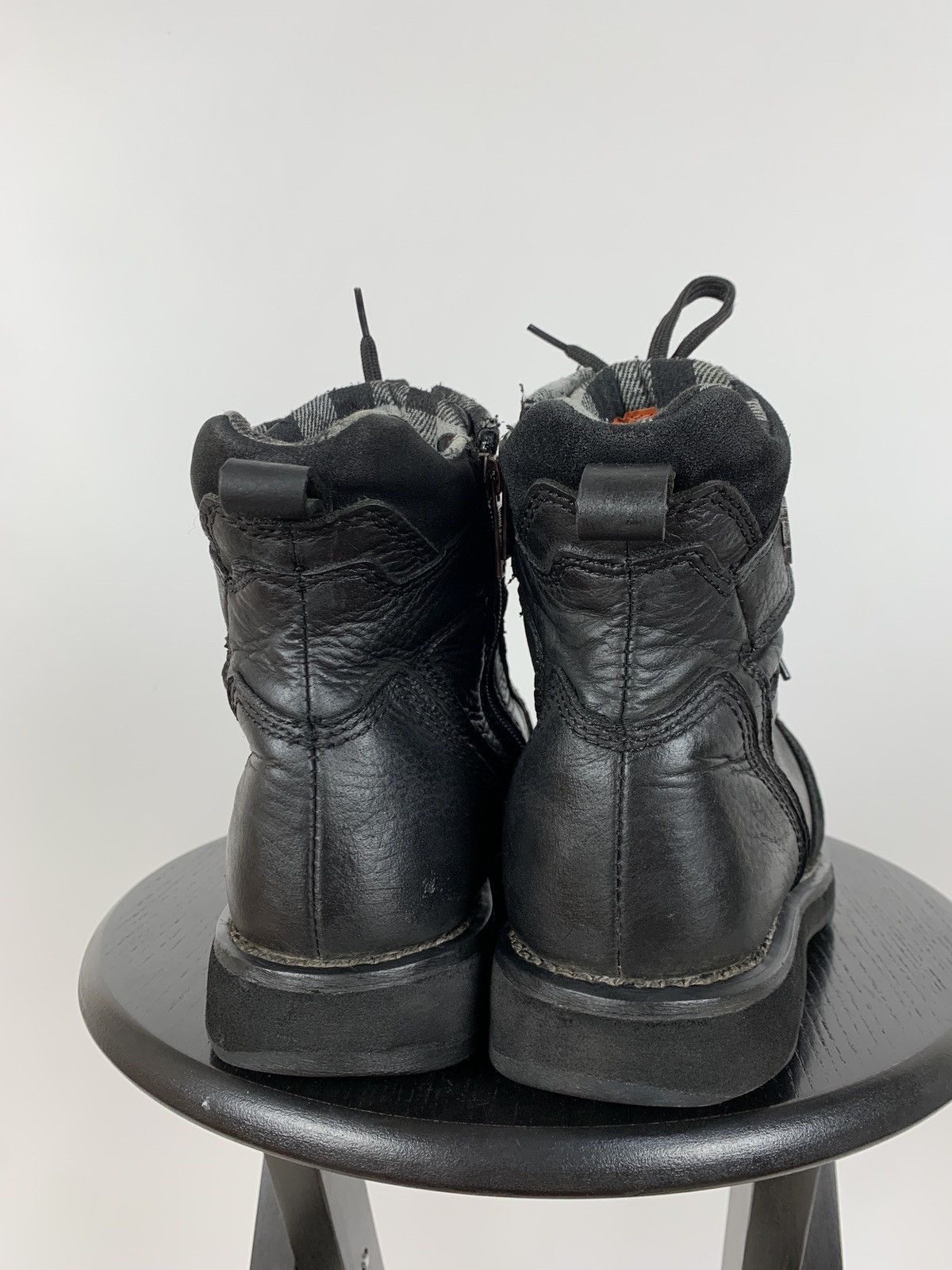 Harley Davidson Vintage Harley Davidson Black Leather Boots Size US 9 / EU 42 - 5 Thumbnail