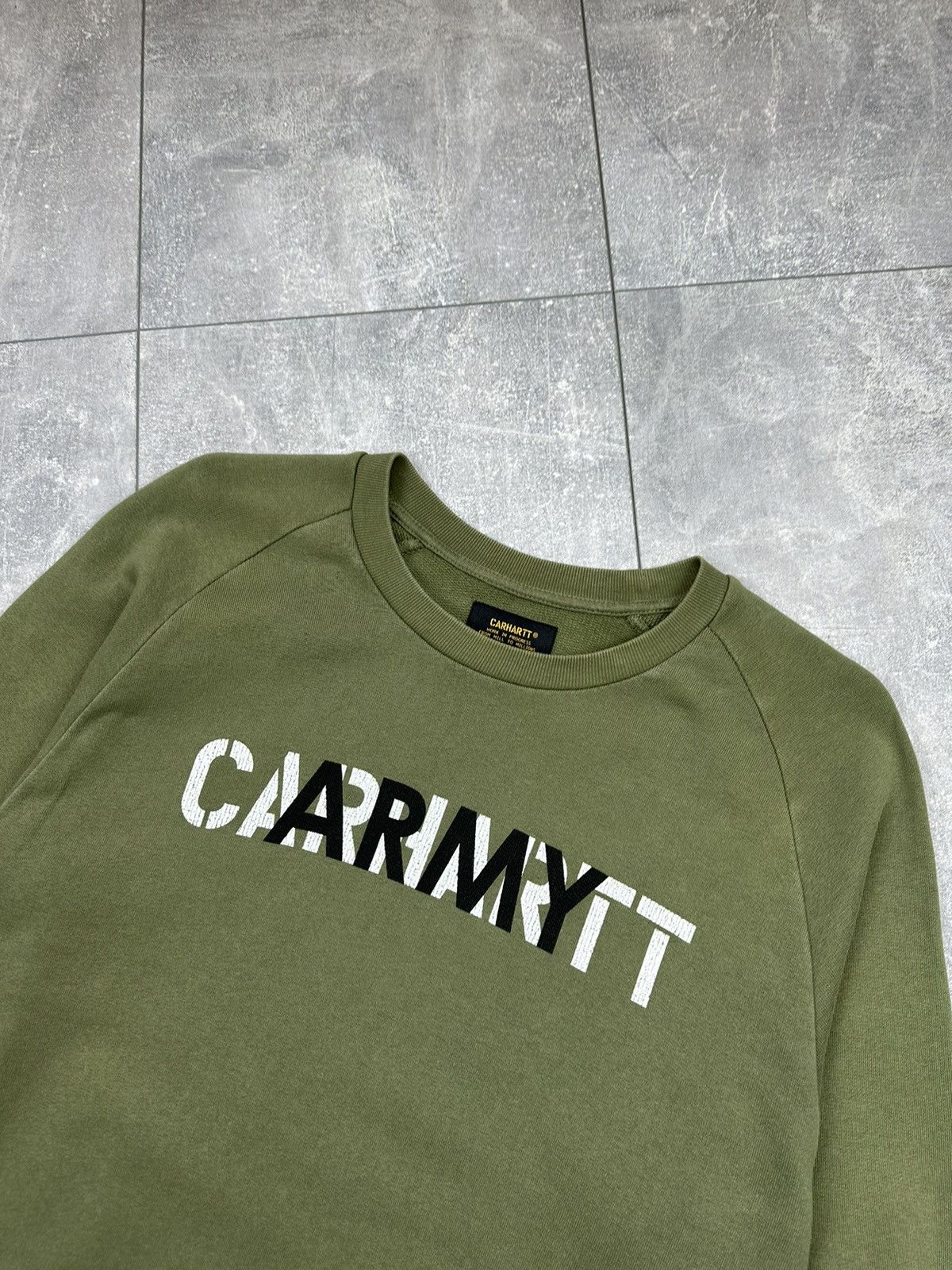 Other Carhartt Wip Army Training Sweatshirt Size US XS / EU 42 / 0 - 4 Thumbnail