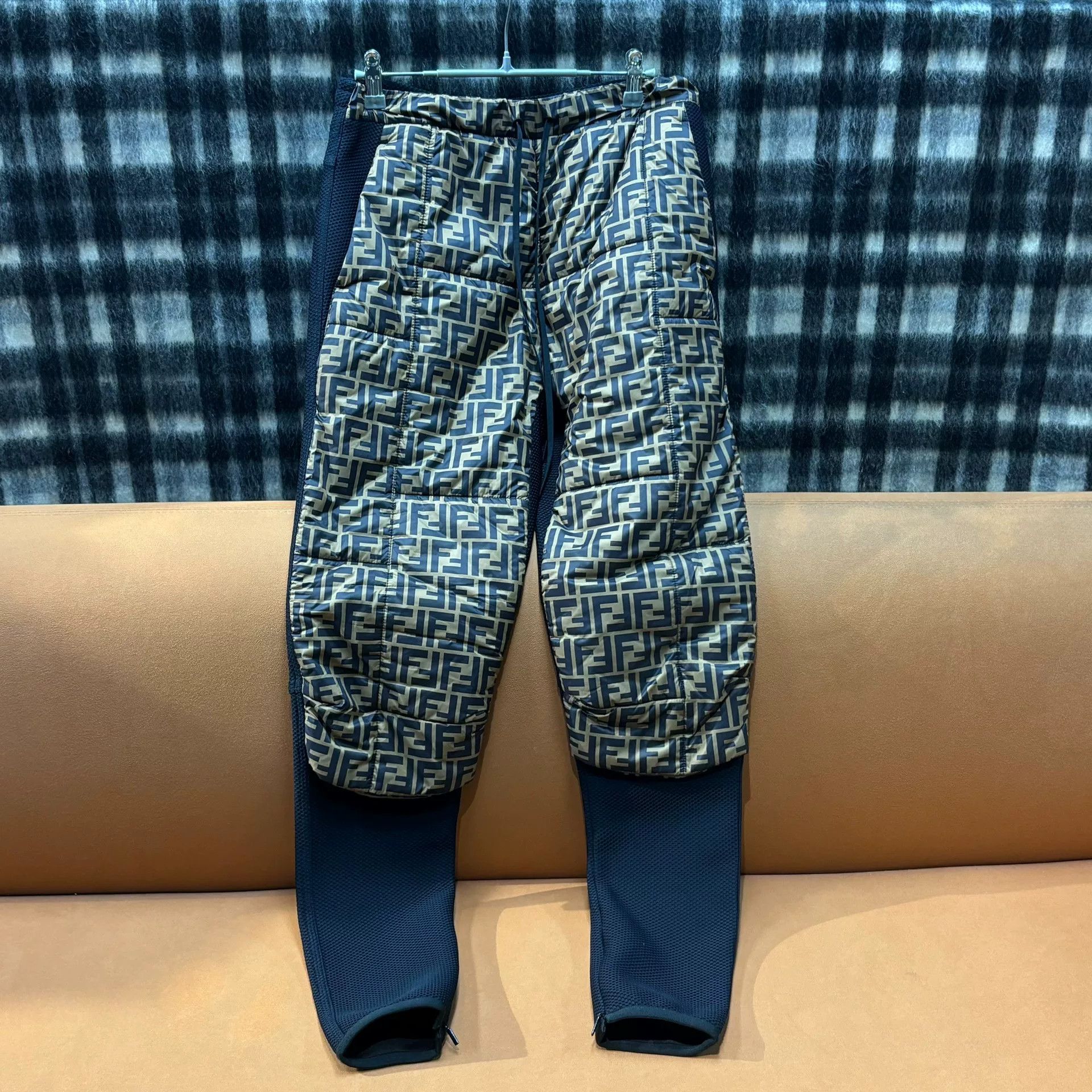 Fendi FENDI FW21 FF All-Over Print Straight-Leg Track Pants Size US 32 / EU 48 - 1 Thumbnail