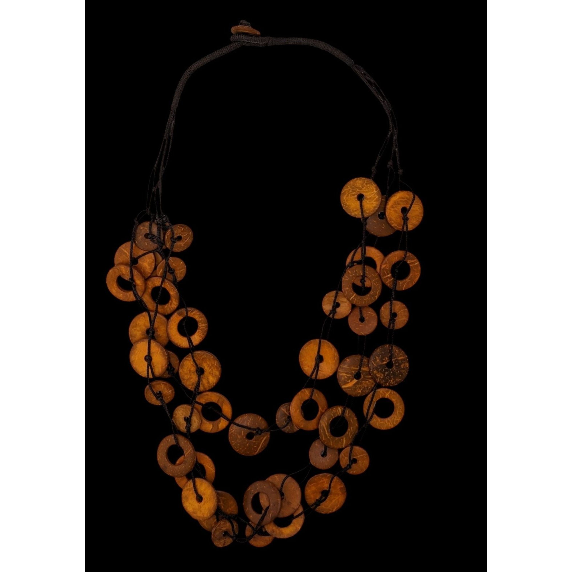 Other Paparazzi Wonderfully Walla Walla Necklace With Brown Coconu Size ONE SIZE - 3 Thumbnail