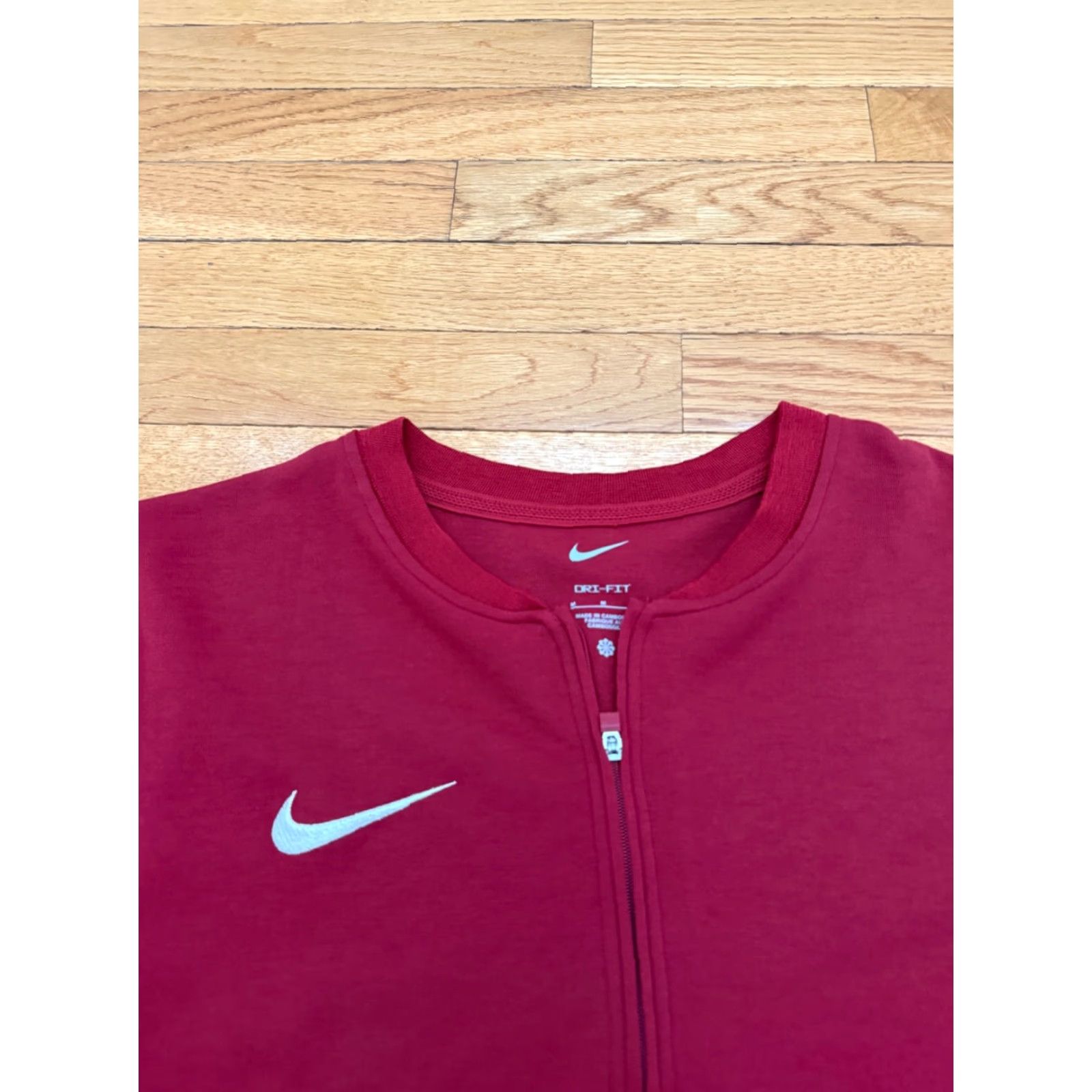 Nike Nike Football Top Shirt Men’s M Burgundy Red Tiger Woods Sunday Red Size US M / EU 48-50 / 2 - 4 Thumbnail