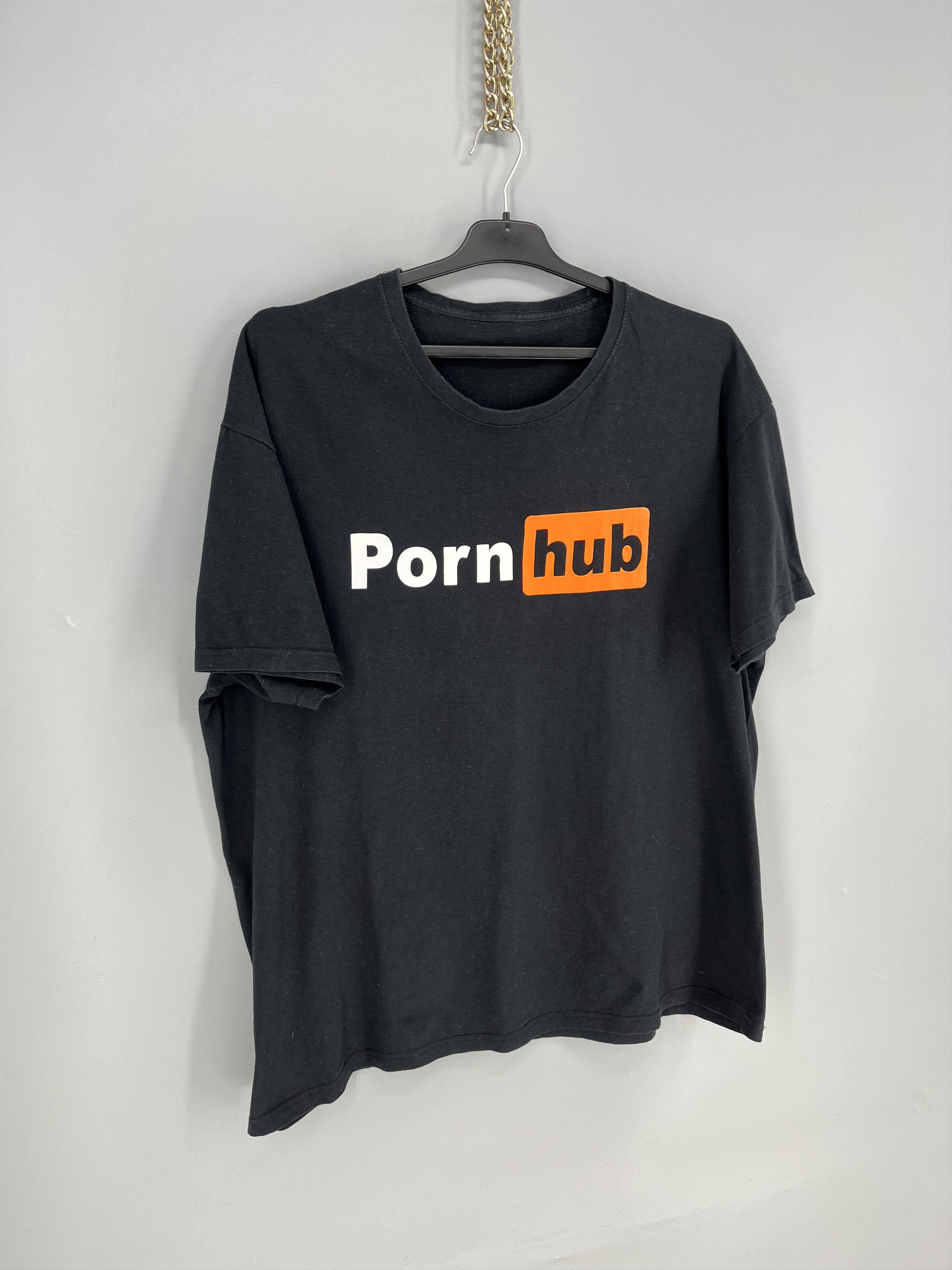 Band Tees T Shirt Tee PornHub Sex 18+ Big Logo Graphic Size US XL / EU 56 / 4 - 2 Thumbnail