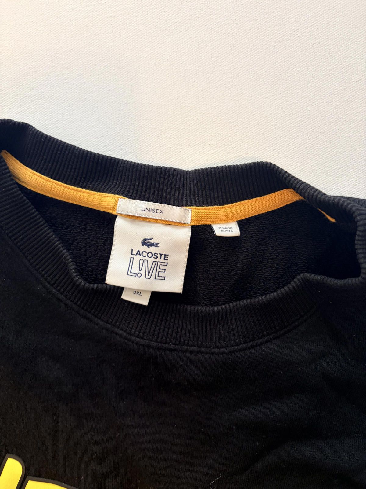 Lacoste Lacoste Live Unisex Blk Fleece Logo Tracksuit (Size 3XL) Size US 44 / EU 60 - 2 Thumbnail