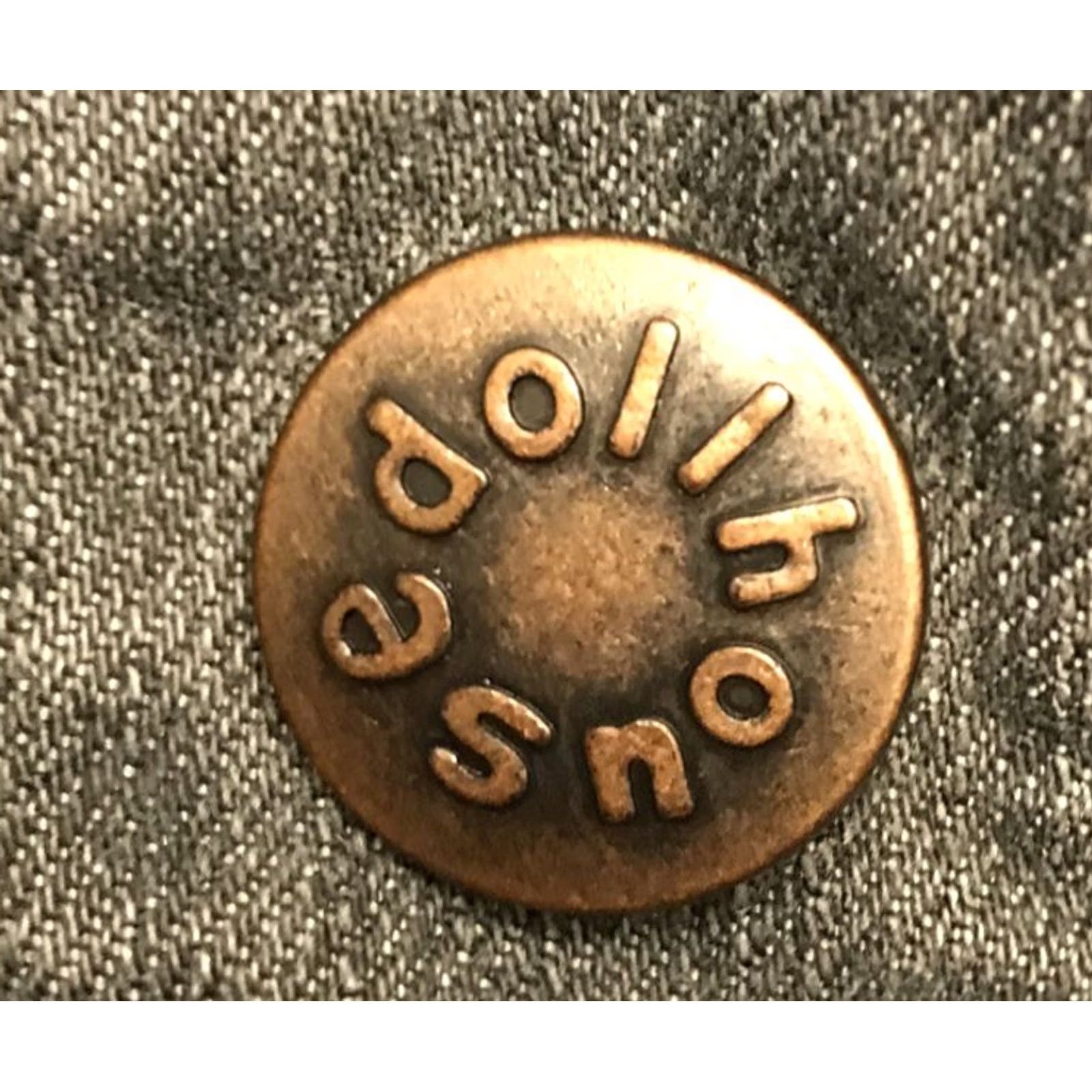 Vintage Dollhouse Denim Jacket Snap Long Sleeve Stitching Embroidered Studded Blue Size 28" / US 6 / IT 42 - 5 Thumbnail