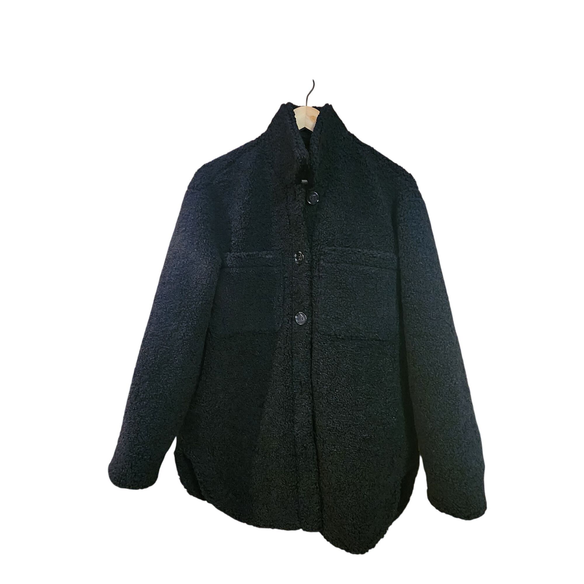 Rails Rails Connie Button Front Black Teddy Womens Size Medium MRS Size M / US 6-8 / IT 42-44 - 4 Thumbnail