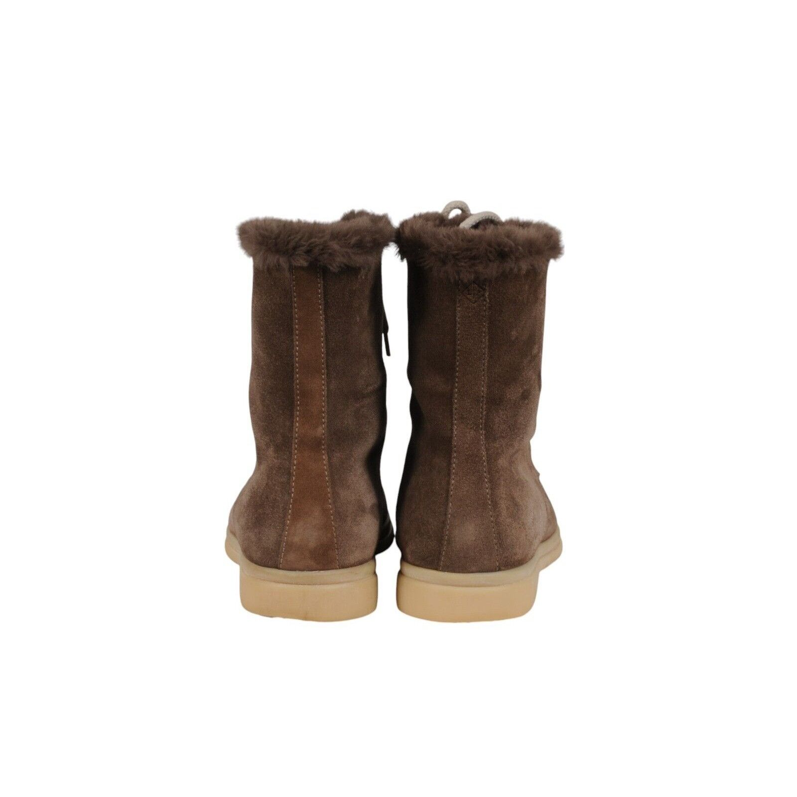 Loro Piana Snow Dream Beaver Fur Lined Boots - 02509 Size US 8.5 / EU 41-42 - 4 Thumbnail