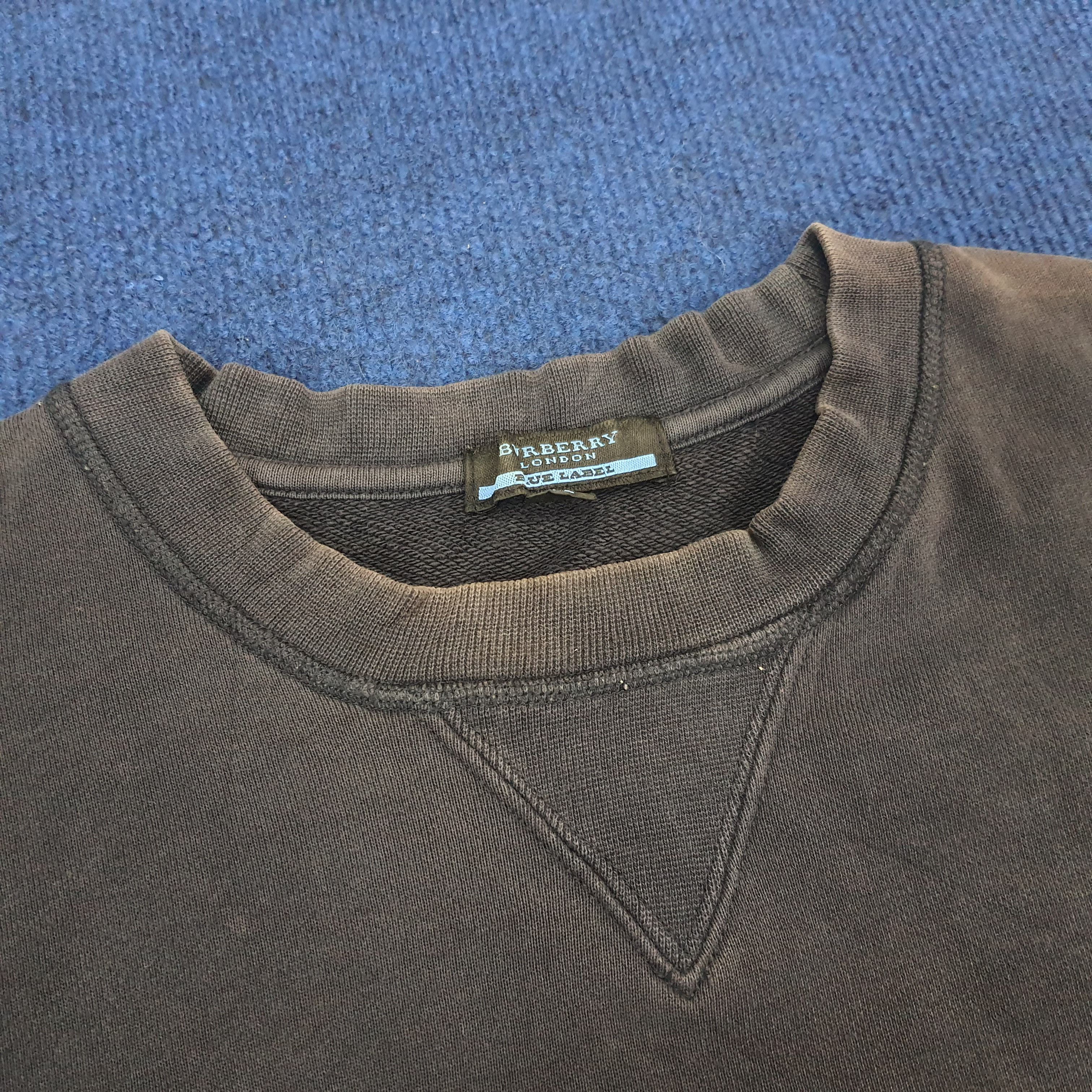 Burberry Vintage Burberry London Blue Label Striped Sweatshirt Size US M / EU 48-50 / 2 - 5 Thumbnail