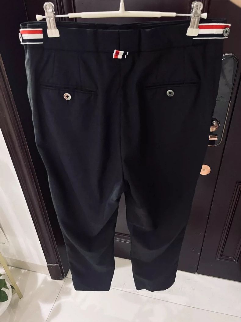 Thom Browne Thom Browne size 1 Nine-Pit Wool Pants Size US 38 / EU 54 - 2 Thumbnail