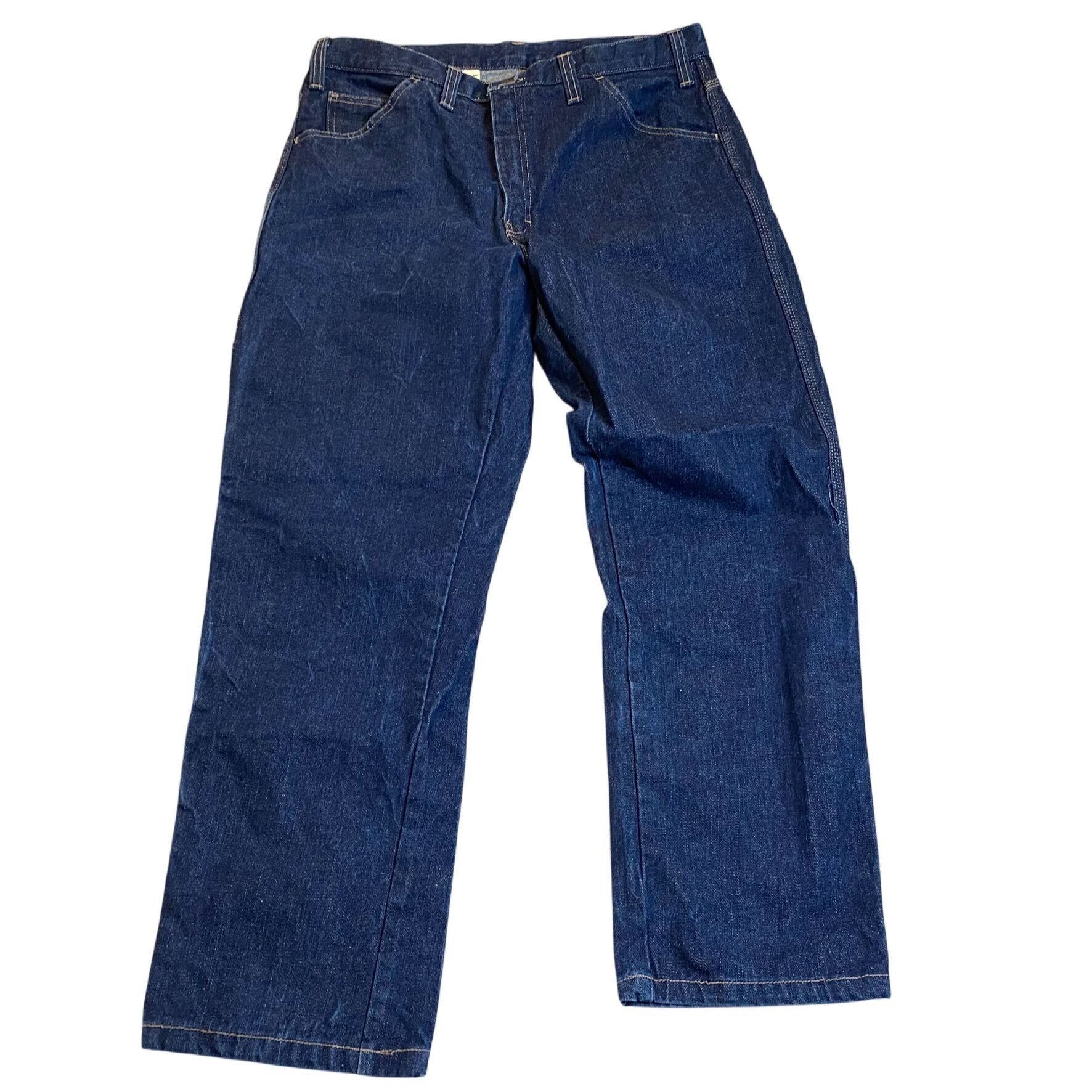 Dickies Dickies Mens Jeans Size 36X32 Relaxed Fit Flame-Resistant Bl Size US 36 / EU 52 - 1 Thumbnail