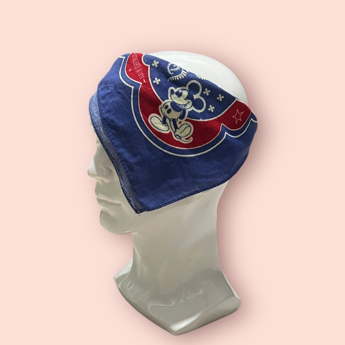 Disney × Mickey Mouse × Vintage VINTAGE DISNEY MICKEY MOUSE BANDANA / HANDKERCHIEF / SCARF Size ONE SIZE - 13 Thumbnail