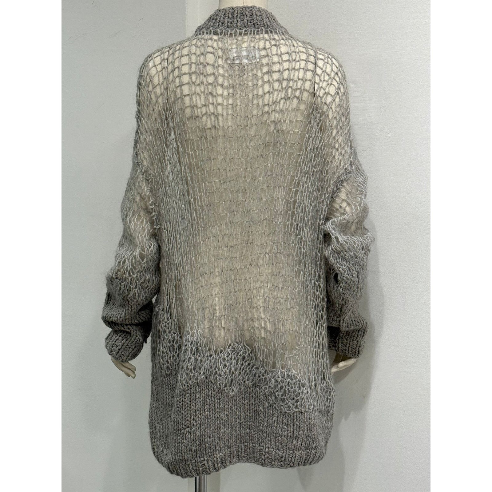 Maison Margiela A/W2014 Maison Margiela loose knit punk mohair sweater Size M / US 6-8 / IT 42-44 - 4 Thumbnail