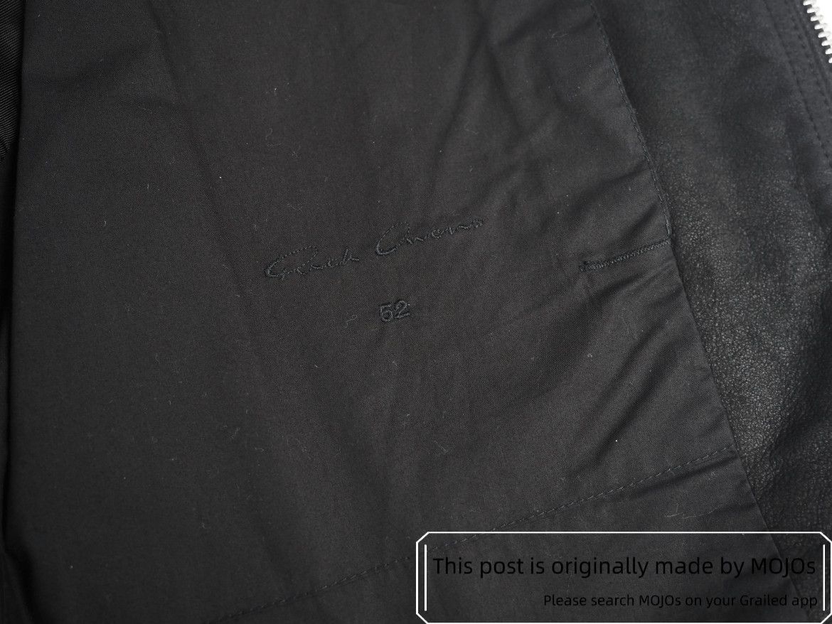 Rick Owens Sz 52 Rick Owens 15SS Archive Leather Vest Size US L / EU 52-54 / 3 - 4 Thumbnail