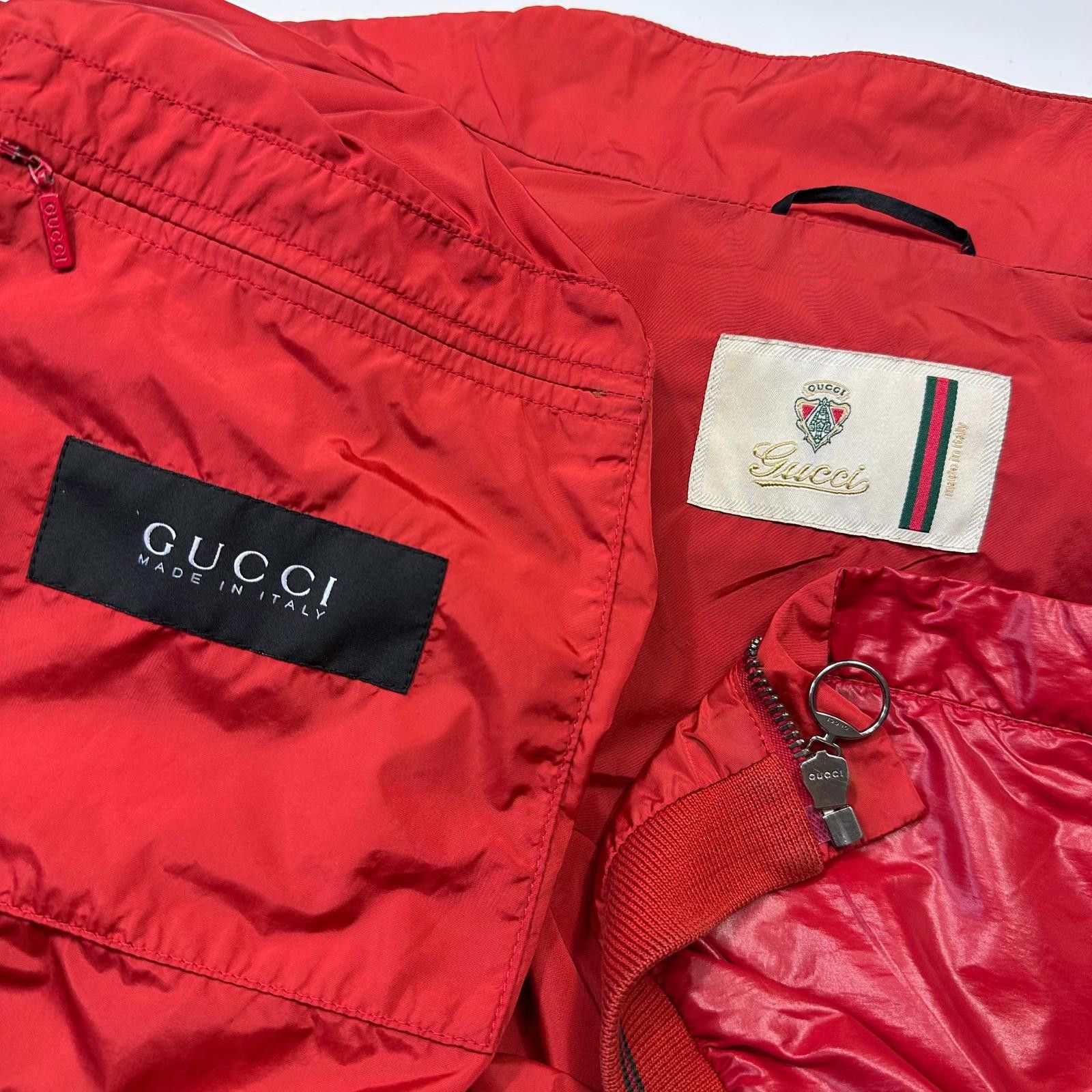 Other Gucci 2009 Gloss Nylon Prismatic Bomber Jacket - IT54 (L/XL) Size US L / EU 52-54 / 3 - 7 Thumbnail