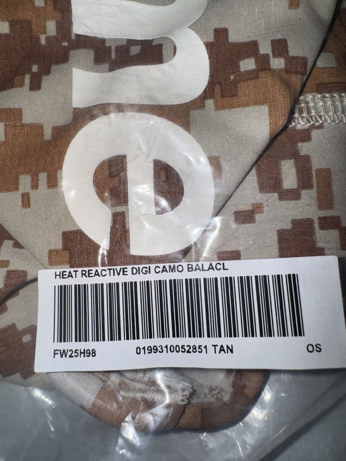 Supreme Supreme Heat Reactive Digi Camo Balaclava Size ONE SIZE - 4 Thumbnail