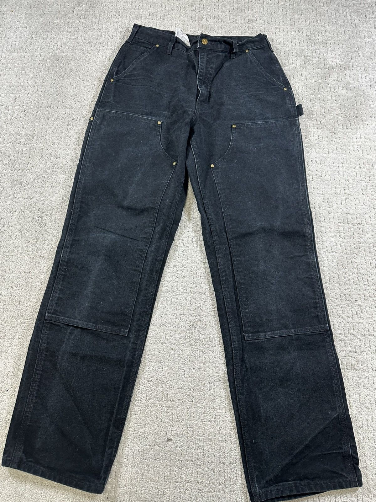 Carhartt Vintage Carhartt Double Knee Pants 33X34 Loose Original Fit Size US 33 - 2 Thumbnail