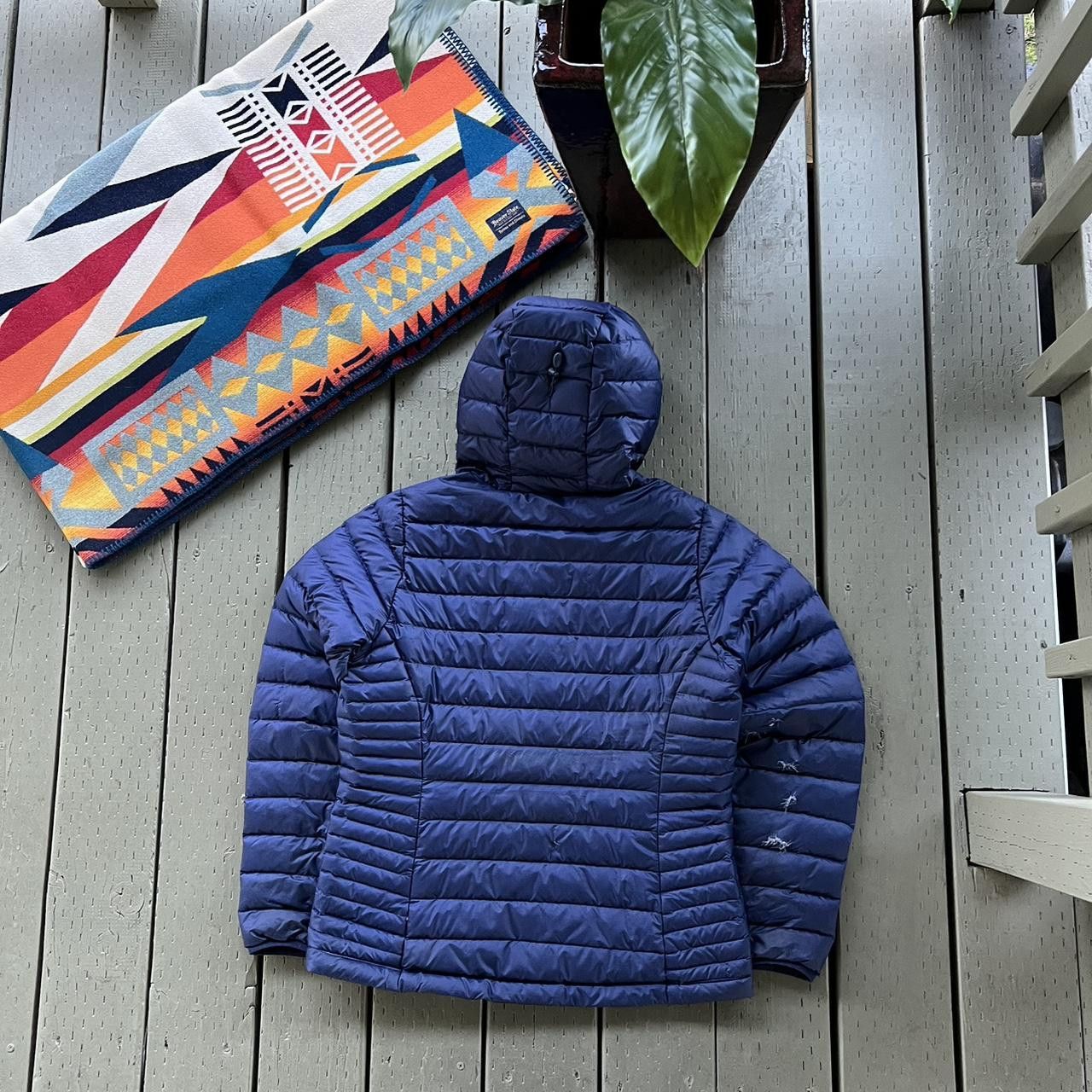 Patagonia × Vintage Womens Patagonia Down Sweater Puffer Jacket Size L / US 10 / IT 46 - 5 Thumbnail